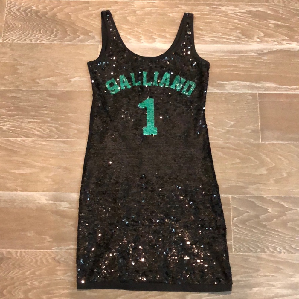 Vintage John GALLIANO sequins tank dress